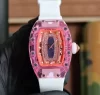 ピンクの透明ケース リシャール・ミル RM 07-02 美品 ピンクサファイア (1)