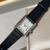 カルティエ WSTA0107 タンクマスト SM マザーオブパール文字盤 黒サテンベルト 腕時計 (6)