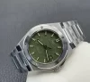 IWC インヂュニア 40mm グリーン ブルー 32111ムーブメント クイックスイッチ GH工場 (1)