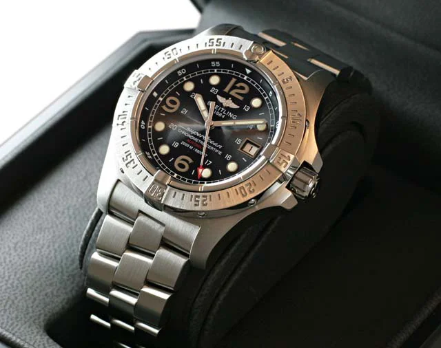 ブライトリングスーパーコピー 時計 オーシャン スティールフィッシュ X-PLUS 黒 A179B72PRS