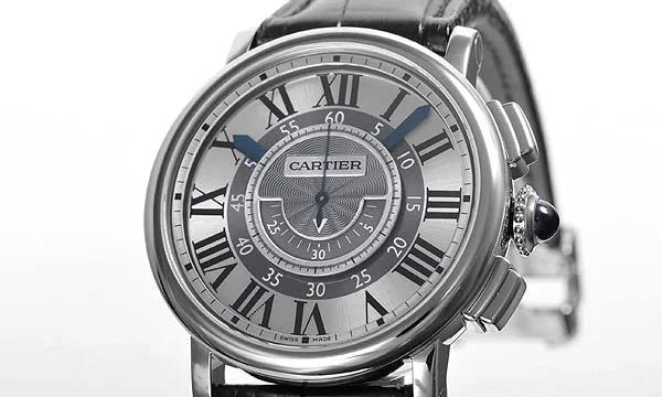 カルティエ時計ブランド 店舗 激安 ロトンド　ドゥ　カルティエ　セントラルクロノグラフ W1556051