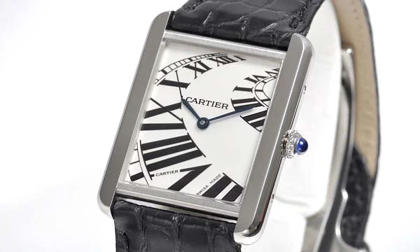 カルティエ時計ブランド 店舗 激安 タンクソロ インデックスアニメーション W5200017