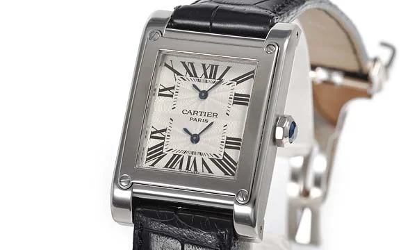 カルティエ時計ブランド 店舗 激安 タンクアビス　２タイムゾーン W1534351