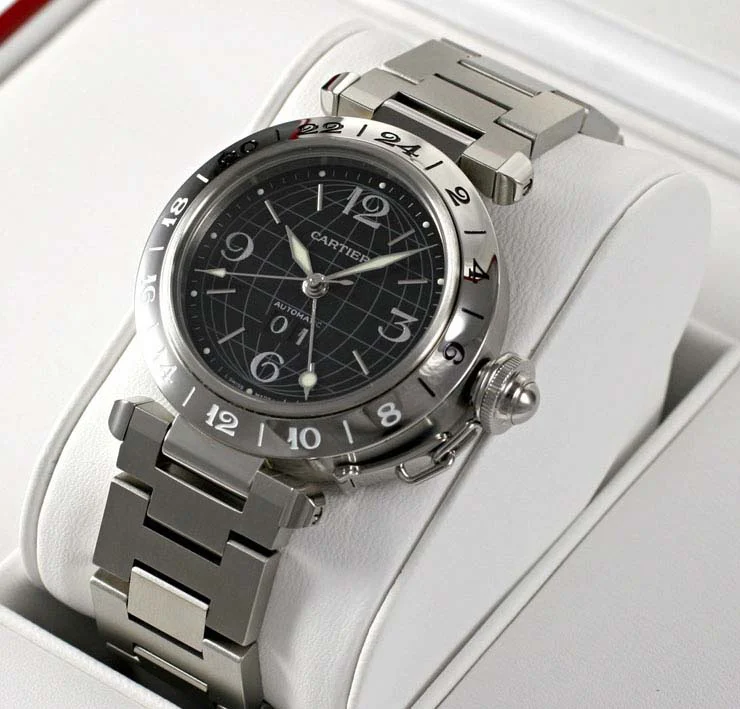 ブランド CARTIERカルティエ 時計コピー パシャC メリディアン W31049M7