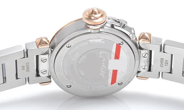 カルティエ時計コピー ミスパシャスティール ＆ ゴールド ダイヤモンド パヴェWJ124021