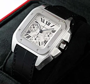 ブランド カルティエ サントス100クロノ W20090X8 コピー 腕時計