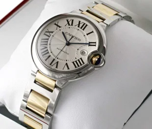 ブランド カルティエ バロン ブルーメンズ コンビ W69009Z3 コピー 腕時計