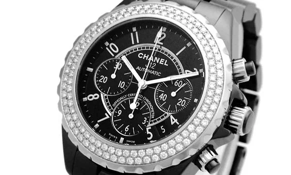 偽物CHANELシャネル時計 スーパーコピーJ12 セラミック クロノ H1009