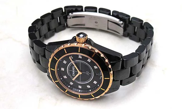 偽物CHANELシャネル時計 セラミック/ピンクゴールド J12 38 H2544 偽物CHANELシャネル時計 セラミック/ピンクゴールド J12 38 H2544