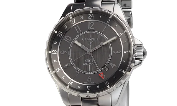 シャネル時計 CHANEL偽物 スーパーコピー J12 チタンセラミック タイプ メンズ クロマティック GMT H3099