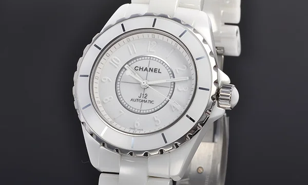 シャネル J12 38 ホワイトファントム H3443