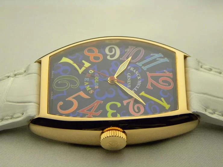 腕時計 コピー FRANCK MULLER フランクミュラー トノウカーベックス カラードリームス 5850COLDREAMS