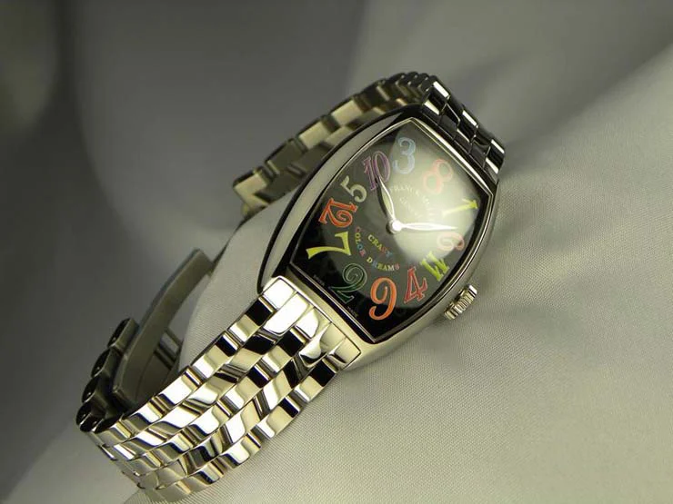 腕時計 コピー FRANCK MULLER フランクミュラー トノウカーベックス カラードリームス クレイジーアワーズ 5850CHCOLDREAMS