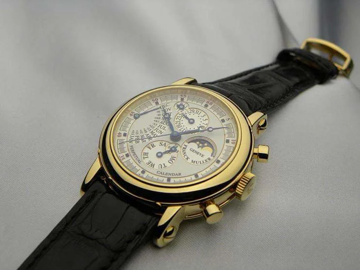 腕時計 コピー FRANCK MULLER フランクミュラー ラウンドパーペチュアルカレンダーフライバッククロノグラフ 7000QPEFO90