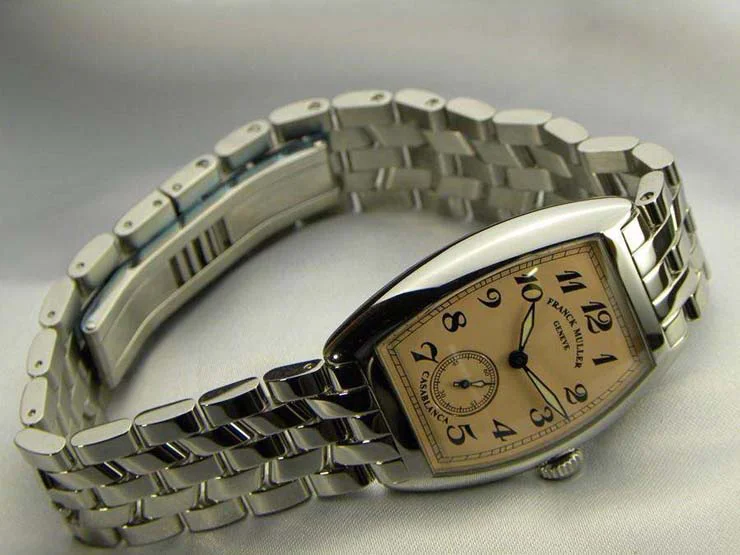 腕時計 コピー FRANCK MULLER フランクミュラー カサブランカ サーモンブルー ブレゲ 7502CASA