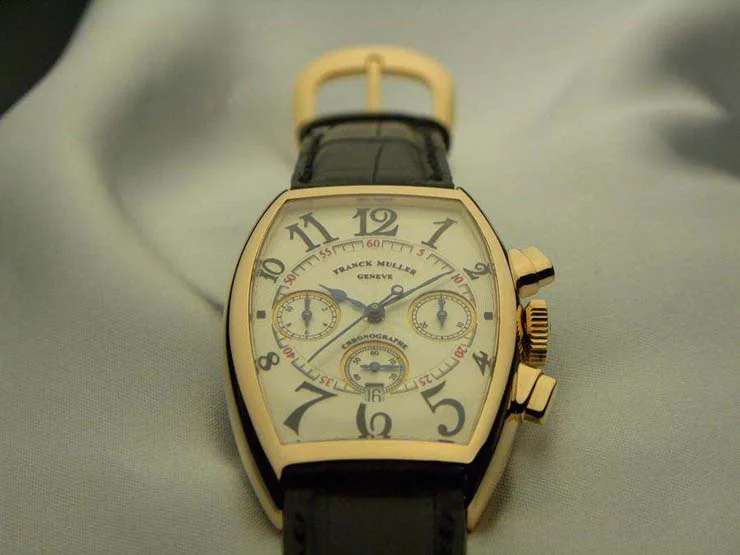 FRANCK MULLER フランクミュラー 偽物時計 3カウンター クロノグラフ オートマティック 5850CCAT