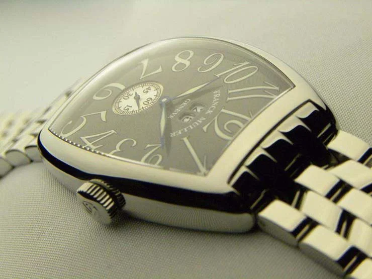 FRANCK MULLER フランクミュラー 偽物時計 トノウカーベックス グランギシェ グレイ 6850S6GG FRANCK MULLER フランクミュラー 偽物時計 トノウカーベックス グランギシェ グレイ 6850S6GG