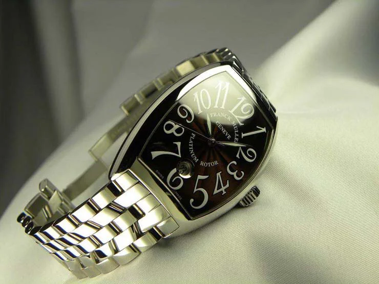 FRANCK MULLER フランクミュラー 偽物時計 トノーカーベックス ブラウンダイヤル 7880SCDT