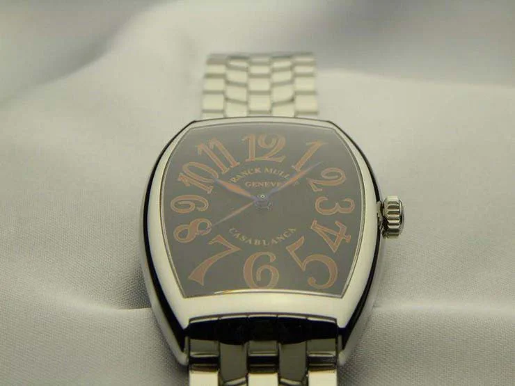 FRANCK MULLER フランクミュラー 時計 偽物 カサブランカ サハラ ブラック 6850CASA