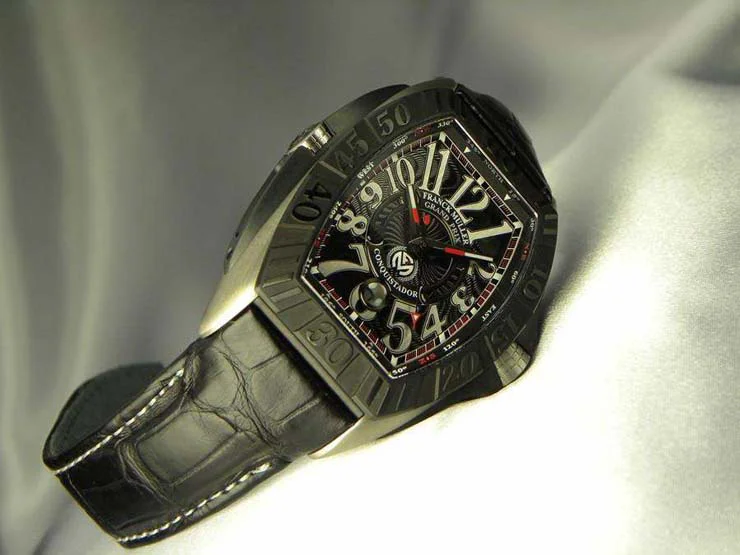 腕時計 コピー FRANCK MULLER フランクミュラー 激安 コンキスタドールグランプリ チタン 8900SCJ_TT