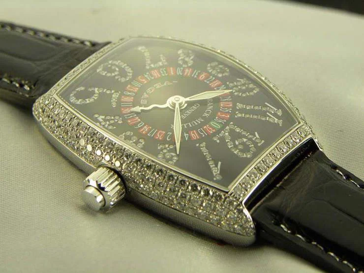 FRANCK MULLER フランクミュラー スーパーコピー時計 ヴェガスジョーカー フルダイヤモンド 5850VEGASDCDJ FRANCK MULLER フランクミュラー スーパーコピー時計 ヴェガスジョーカー フルダイヤモンド 5850VEGASDCDJ