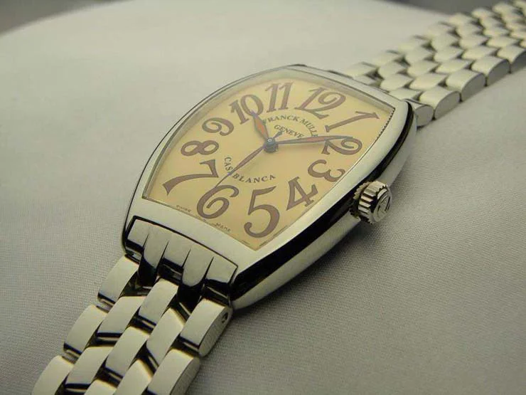 FRANCK MULLER フランクミュラー 時計 偽物 カサブランカ サハラ サーモンピンク 6850SAHA FRANCK MULLER フランクミュラー 時計 偽物 カサブランカ サハラ サーモンピンク 6850SAHA