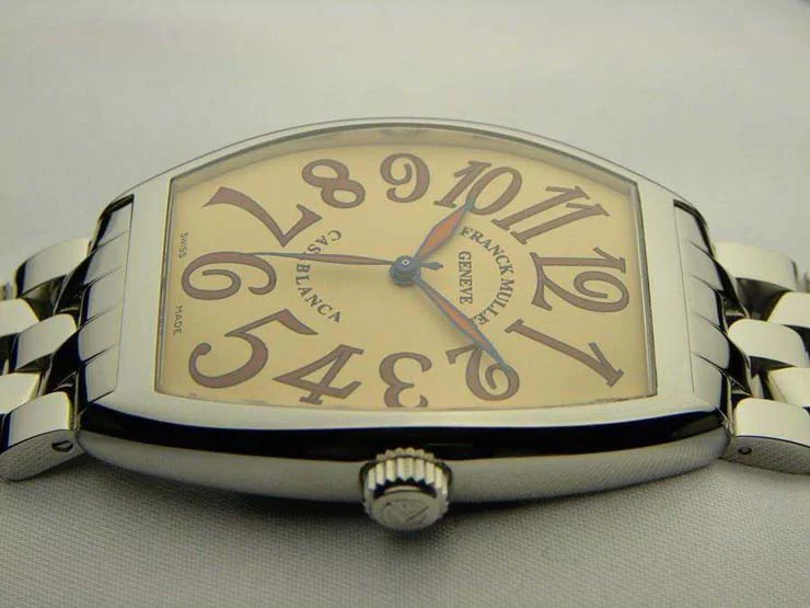 FRANCK MULLER フランクミュラー 時計 偽物 カサブランカ サハラ サーモンピンク 6850SAHA FRANCK MULLER フランクミュラー 時計 偽物 カサブランカ サハラ サーモンピンク 6850SAHA