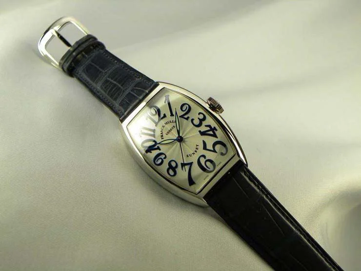 FRANCK MULLER フランクミュラー 時計 偽物 トノウカーベックス サンセット プラチナ 5850SCSUN FRANCK MULLER フランクミュラー 時計 偽物 トノウカーベックス サンセット プラチナ 5850SCSUN