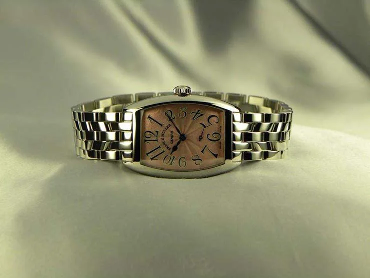FRANCK MULLER フランクミュラー 時計 偽物 トノウカーベックス レディース パステルピンク 1750S6