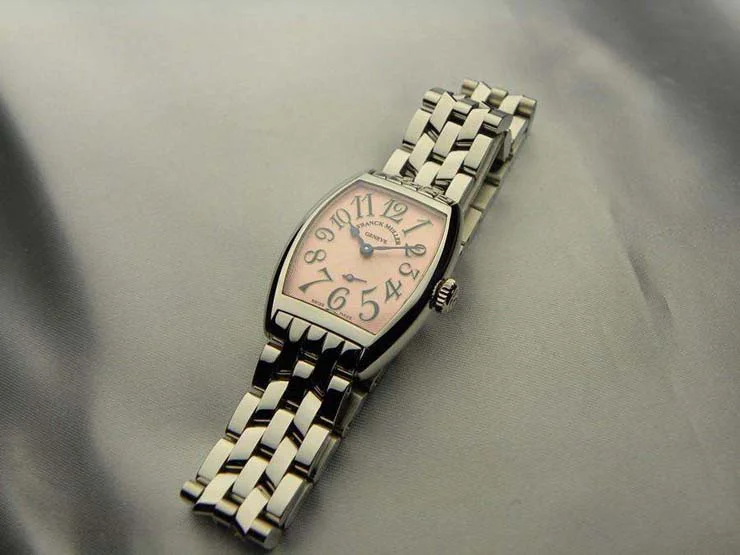 FRANCK MULLER フランクミュラー 時計 偽物 トノウカーベックス レディース パステルピンク 1750S6
