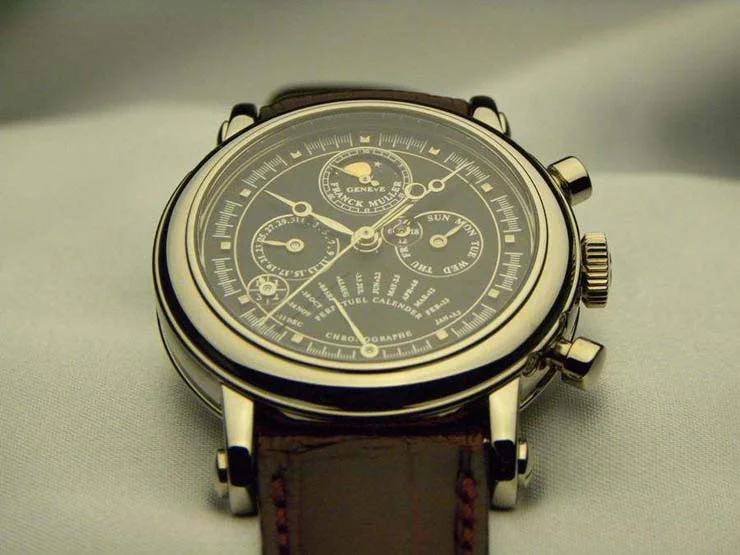 FRANCK MULLER フランクミュラー 時計 偽物 ラウンドパーペチュアルカレンダークロノグラフ 7000QPE