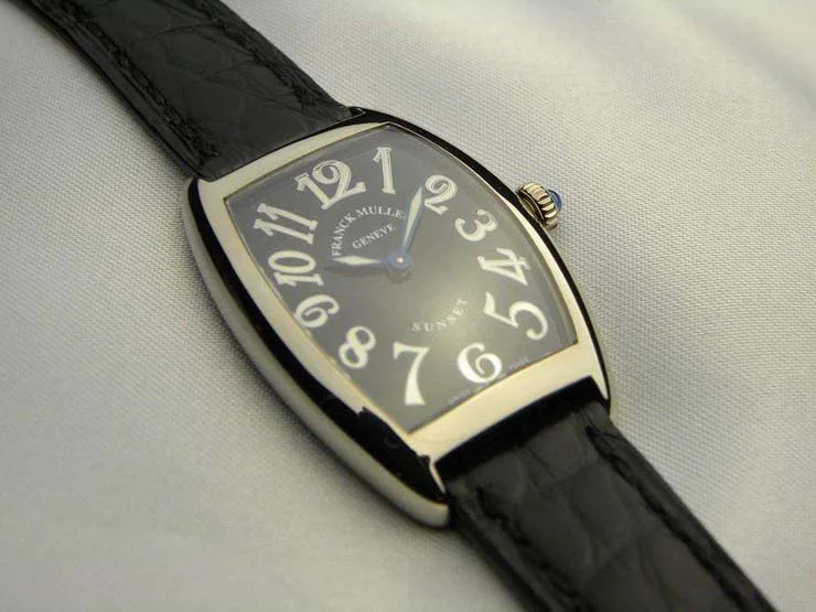 腕時計 コピー FRANCK MULLER フランクミュラー 激安 サンセット レディース ブラック 1752QZSUN