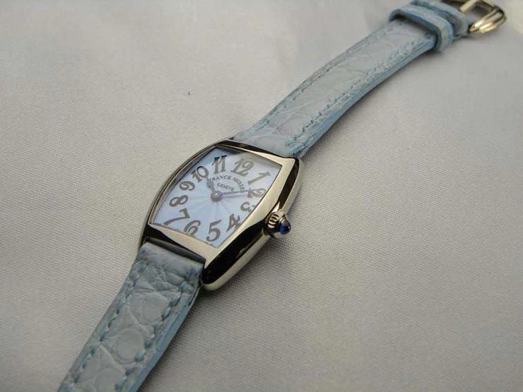 FRANCK MULLER フランクミュラー 時計 偽物 トノウカーベックス インターミディエ パステルブルー2251QZ FRANCK MULLER フランクミュラー 時計 偽物 トノウカーベックス インターミディエ パステルブルー2251QZ