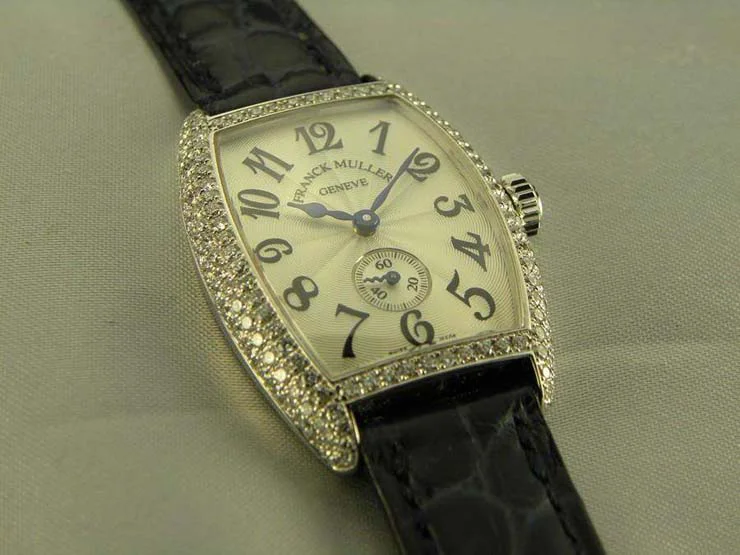 FRANCK MULLER フランクミュラー 時計 偽物 トノウカーベックス ダイヤモンド レディース 1750S6D FRANCK MULLER フランクミュラー 時計 偽物 トノウカーベックス ダイヤモンド レディース 1750S6D