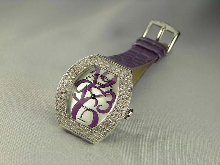 腕時計 コピー FRANCK MULLER フランクミュラー インフィニティー カーベックス ダイヤモンド 3530QZAD3