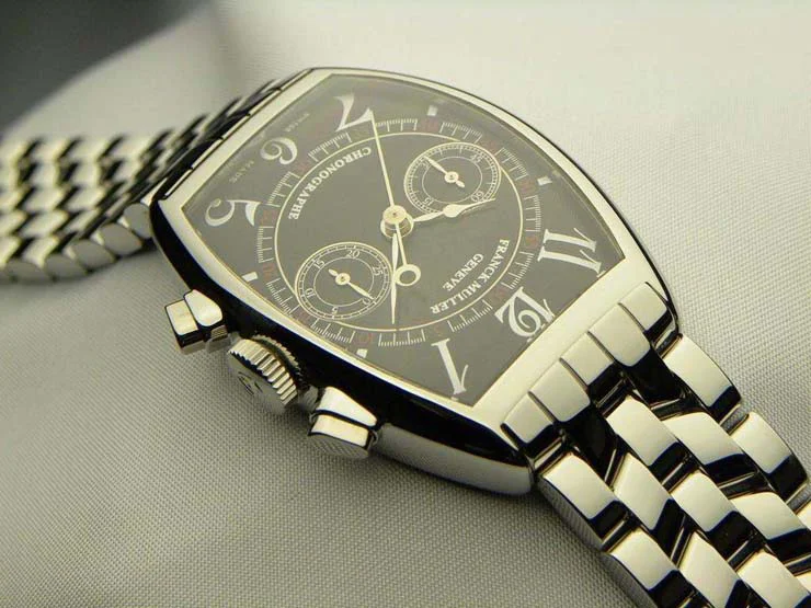腕時計 コピー FRANCK MULLER フランクミュラー トノウカーベックス 2カウンタークロノグラフ 5850CC OAC Black