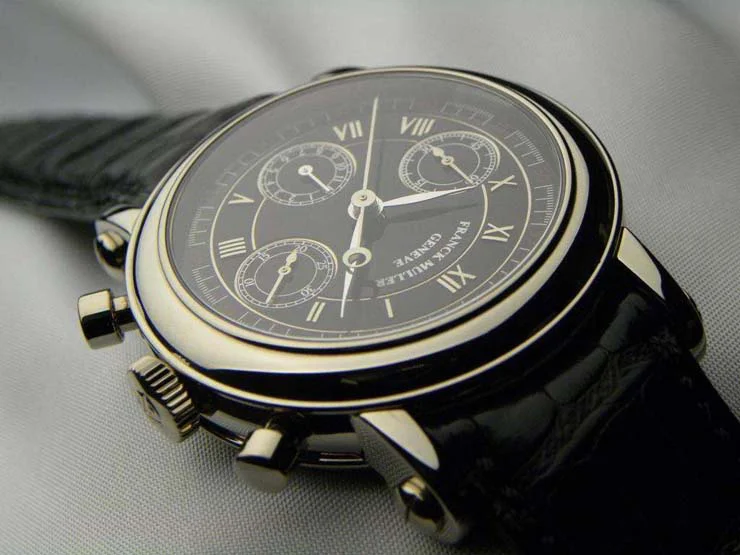 FRANCK MULLER フランクミュラー 偽物時計 ラウンド ダブルフェイスクロノグラフ 7000DF