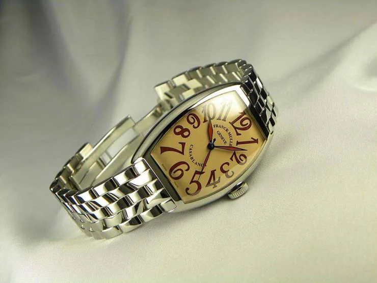 FRANCK MULLER フランクミュラー 偽物時計 カサブランカ サハラ サーモンピンク 5850SAHA FRANCK MULLER フランクミュラー 偽物時計 カサブランカ サハラ サーモンピンク 5850SAHA