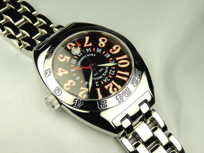 フランク・ミュラー コピー 時計 トランスアメリカ ワールドワイド 2000WW OAC Black