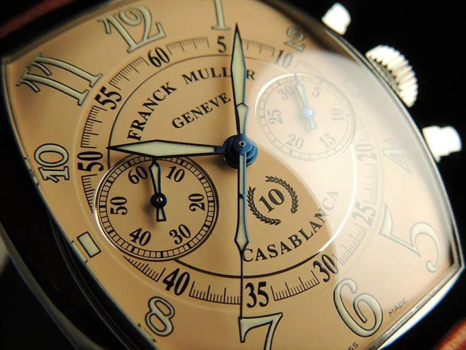 フランク・ミュラー コピー 時計 カサブランカ クロノグラフ 10周年記念モデル8880CASACC AC Salmon Pink