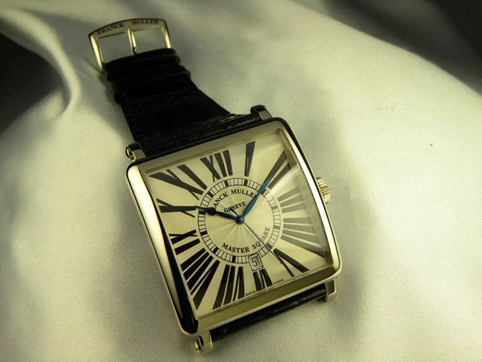 フランク・ミュラー コピー 時計 マスタースクエアー　キング 6000KSCDT OG White