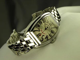  フランクミュラー 征服者「第3の典型的な白いダイヤル 8002SC 時計