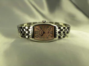  フランクミュラー トノウカーベックス レディース パステルピンク 1750S6 時計