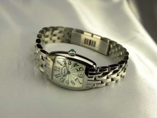  フランクミュラー トノウカーベックス レディース インターミディエ パステルグリーン 2251QZ コピー 腕時計