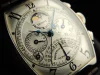 フランクミュラー レトログラード パーペチュアルカレンダー 6850QPE OG White スーパーコピー 時計 (11)