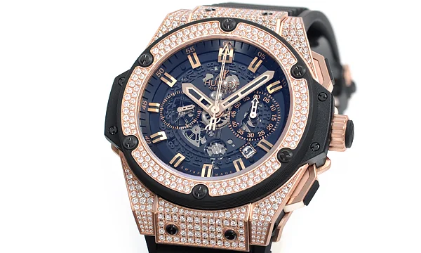 (HUBLOT)ウブロ ブランドコピー キングパワー ウニコ キングゴールド パヴェ 701.OX.0180.RX.1704 (HUBLOT)ウブロ ブランドコピー キングパワー ウニコ キングゴールド パヴェ 701.OX.0180.RX.1704