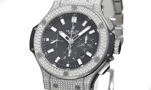 (HUBLOT)ウブロ スーパーコピー ビッグバン スチール ブレスレットパヴェ 301.SX.1170.SX.3704