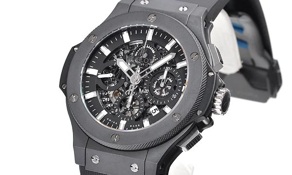 (HUBLOT)ウブロ コピー時計 ビッグバン アエロバン ブラックマジック ブラックセラミック 311.CI.1170.RX