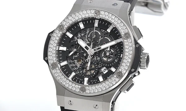 (HUBLOT)ウブロ コピー時計 ビッグバン アエロバン スチール ダイヤモンド 311.SX.1170.GR.1104