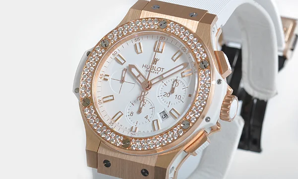 (HUBLOT)ウブロ コピー時計 ビッグバン エボリューション ゴールドダイヤモンド 301.PE.2180.RW.1104